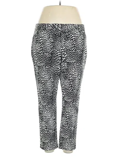 Pre-owned Worthington Casual Pants In Silver