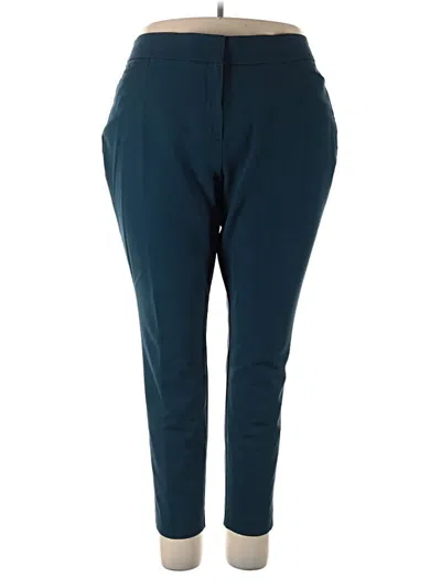 Pre-owned Worthington Casual Pants In Teal