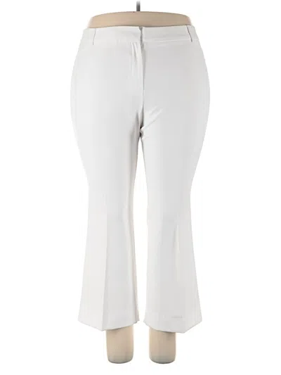 Pre-owned Worthington Casual Pants In White