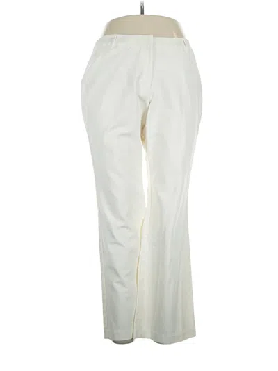 Pre-owned Worthington Casual Pants In White