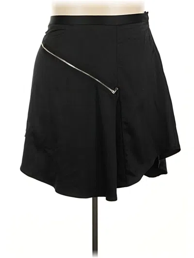 Pre-owned Worthington Casual Skirt In Black