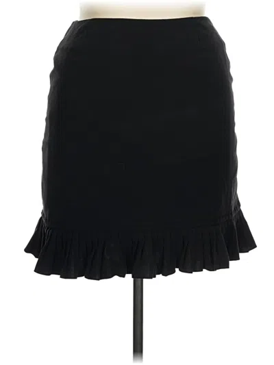 Pre-owned Worthington Casual Skirt In Black
