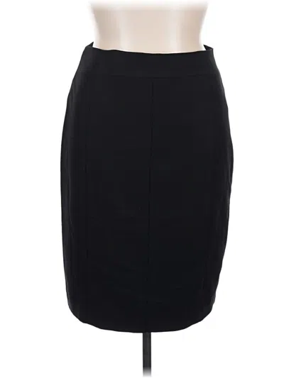 Pre-owned Worthington Casual Skirt In Black