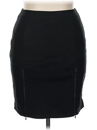 Pre-owned Worthington Casual Skirt In Black