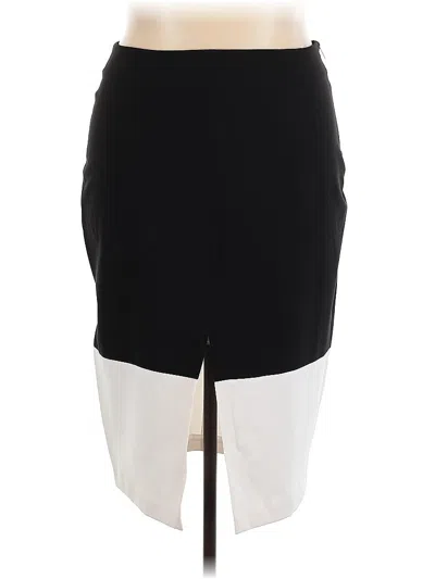 Pre-owned Worthington Casual Skirt In Black