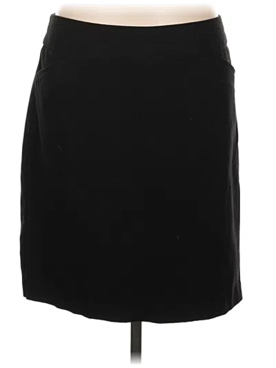 Pre-owned Worthington Casual Skirt In Black