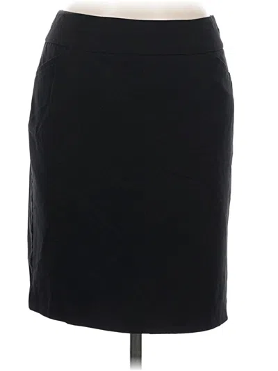 Pre-owned Worthington Casual Skirt In Black