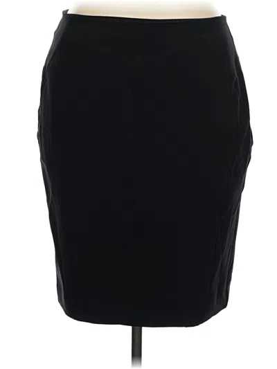 Pre-owned Worthington Casual Skirt In Black