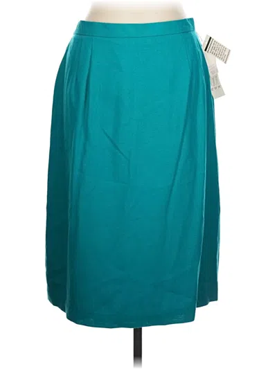 Pre-owned Worthington Casual Skirt In Blue