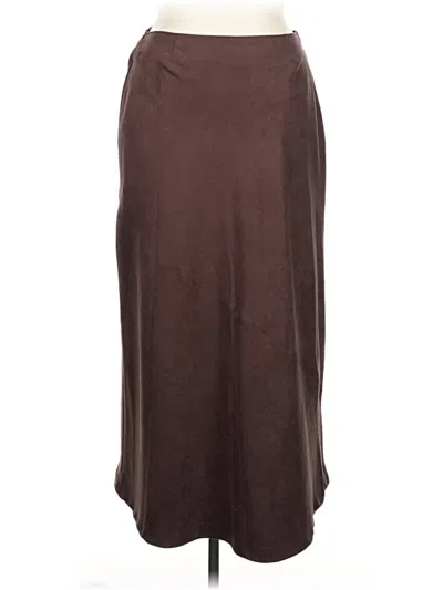 Pre-owned Worthington Casual Skirt In Brown