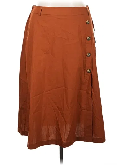 Worthington Casual Skirt In Brown