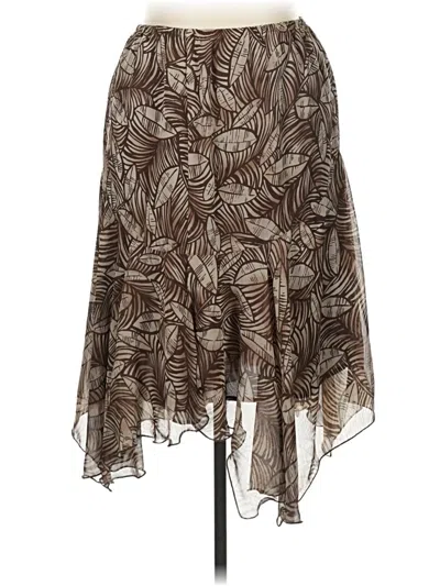 Pre-owned Worthington Casual Skirt In Brown