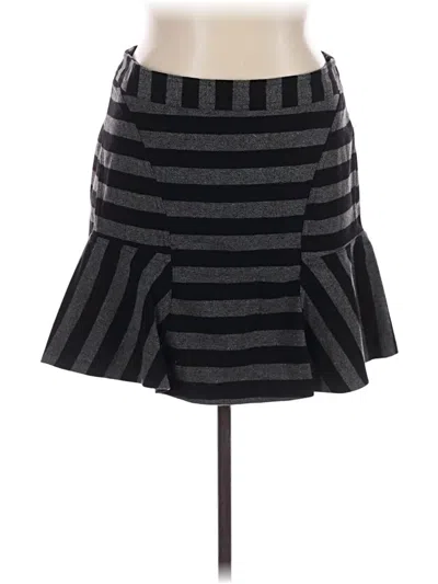 Pre-owned Worthington Casual Skirt In Gray