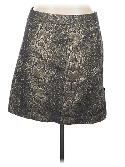 Pre-owned Worthington Casual Skirt In Gray