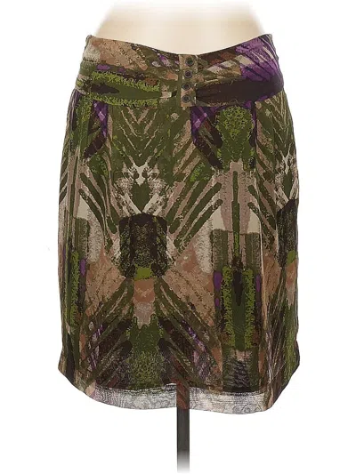 Pre-owned Worthington Casual Skirt In Green