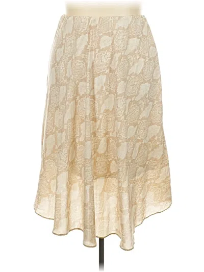 Pre-owned Worthington Casual Skirt In Ivory