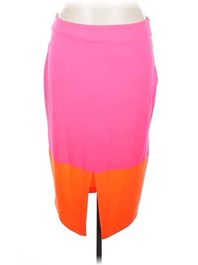 Pre-owned Worthington Casual Skirt In Pink