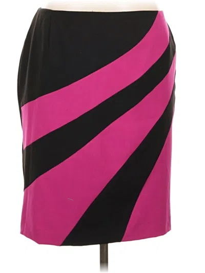 Pre-owned Worthington Casual Skirt In Pink