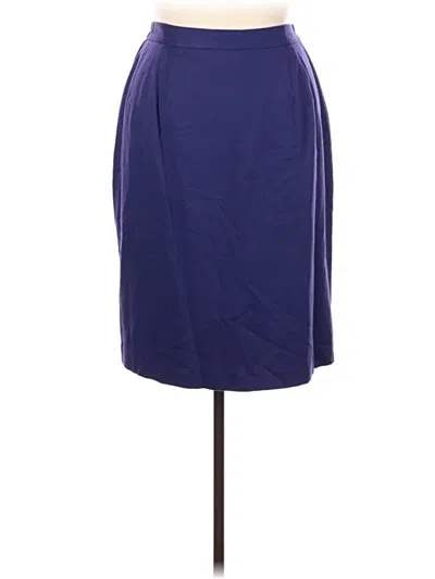 Pre-owned Worthington Casual Skirt In Purple