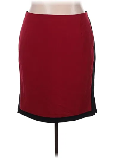 Pre-owned Worthington Casual Skirt In Red