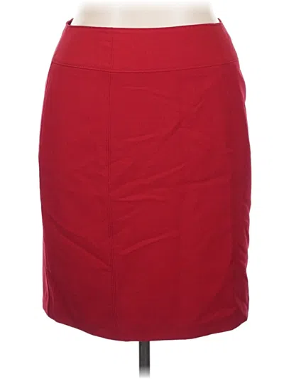 Pre-owned Worthington Casual Skirt In Red