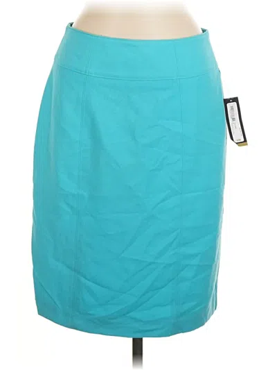 Worthington Casual Skirt In Teal