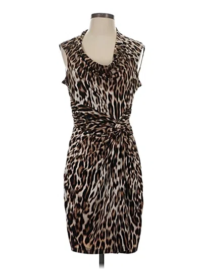 Pre-owned Worthington Cocktail Dress In Brown