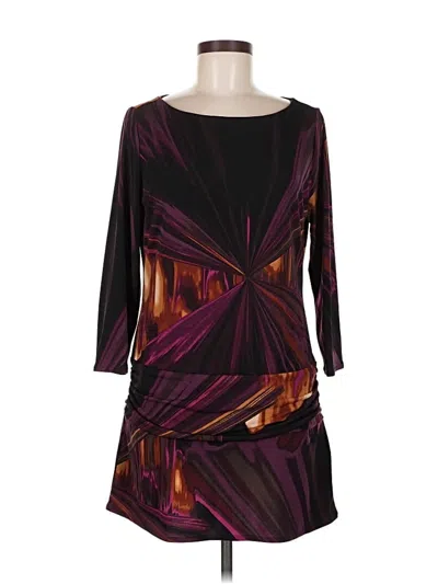 Pre-owned Worthington Cocktail Dress In Burgundy