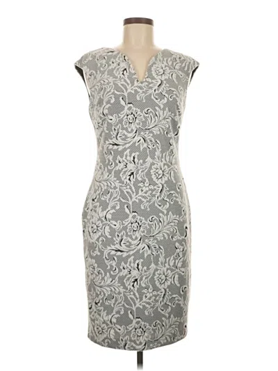 Pre-owned Worthington Cocktail Dress In Gray