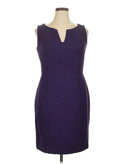 Pre-owned Worthington Cocktail Dress In Purple