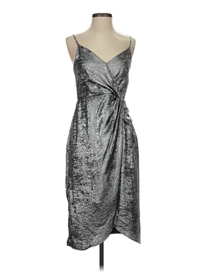 Pre-owned Worthington Cocktail Dress In Silver