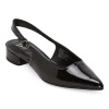Worthington Cutter Womens Pointed Closed Toe Ballet Flats In Black