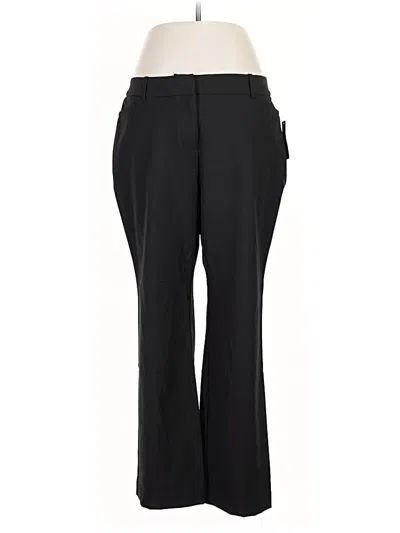 Pre-owned Worthington Dress Pants In Black