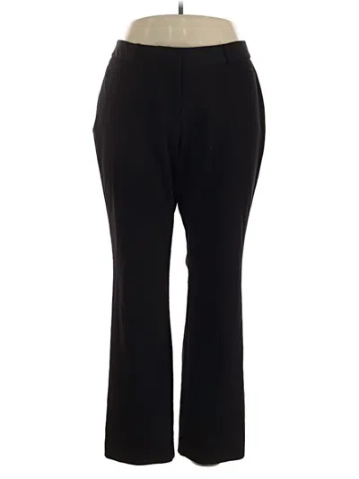 Pre-owned Worthington Dress Pants In Black
