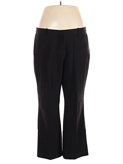 Pre-owned Worthington Dress Pants In Black