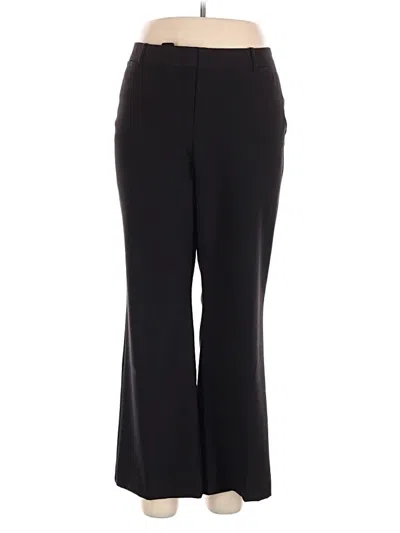 Pre-owned Worthington Dress Pants In Black