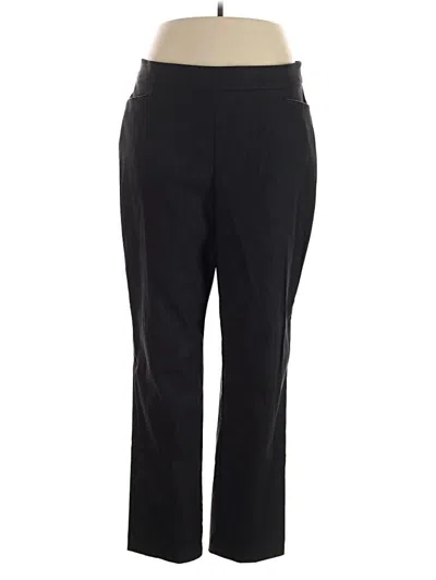 Pre-owned Worthington Dress Pants In Black