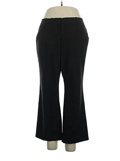 Pre-owned Worthington Dress Pants In Black