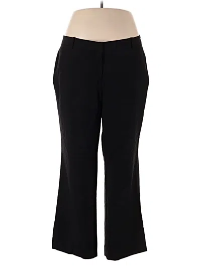 Pre-owned Worthington Dress Pants In Black