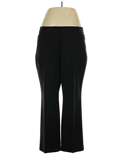 Pre-owned Worthington Dress Pants In Black