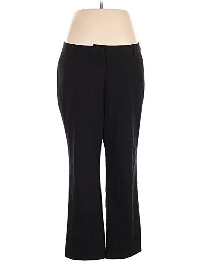 Pre-owned Worthington Dress Pants In Black