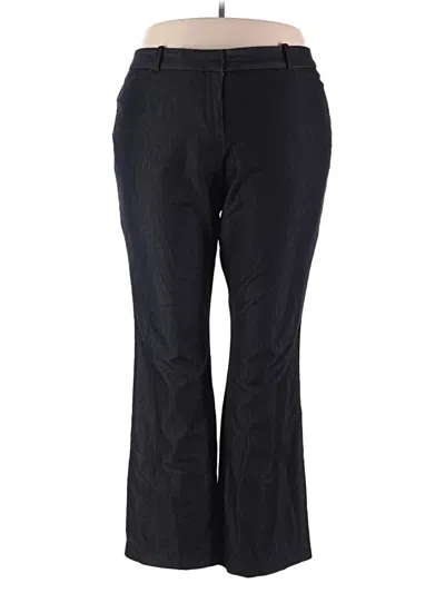 Pre-owned Worthington Dress Pants In Black