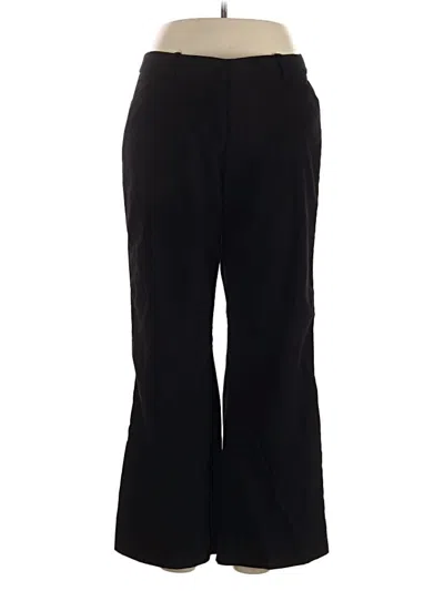 Pre-owned Worthington Dress Pants In Black