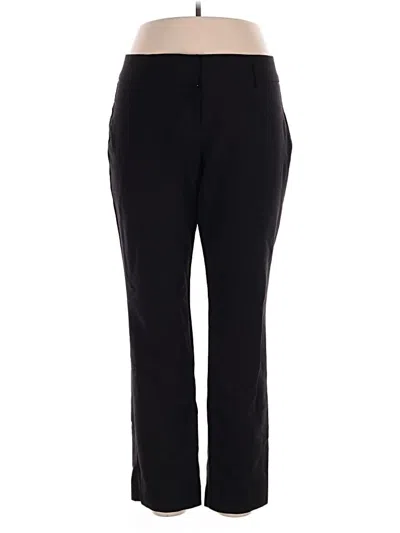 Pre-owned Worthington Dress Pants In Black