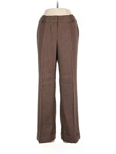 Pre-owned Worthington Dress Pants In Brown