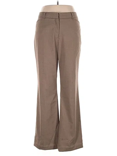 Pre-owned Worthington Dress Pants In Brown