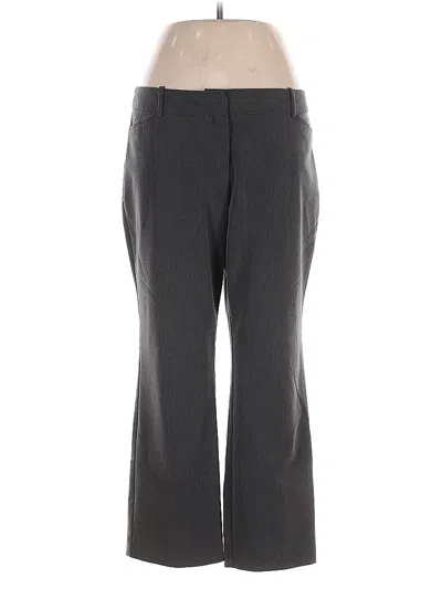 Pre-owned Worthington Dress Pants In Gray