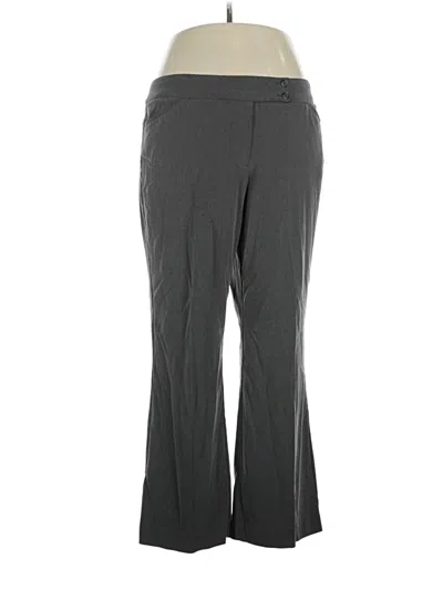 Pre-owned Worthington Dress Pants In Gray