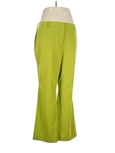 Pre-owned Worthington Dress Pants In Green