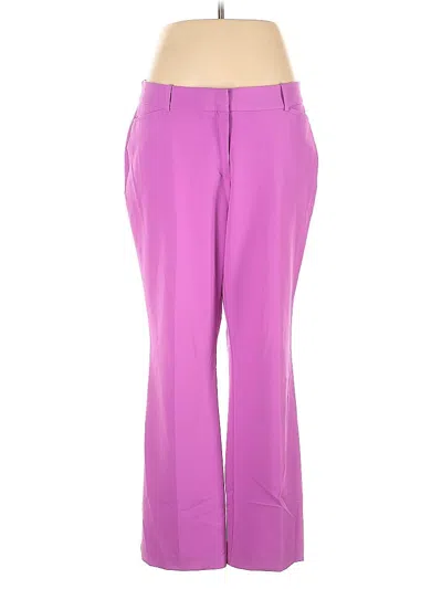 Pre-owned Worthington Dress Pants In Purple